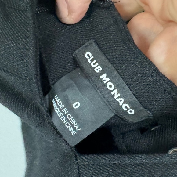 Club Monaco Amabel Dress in Black. - Picture 5 of 7